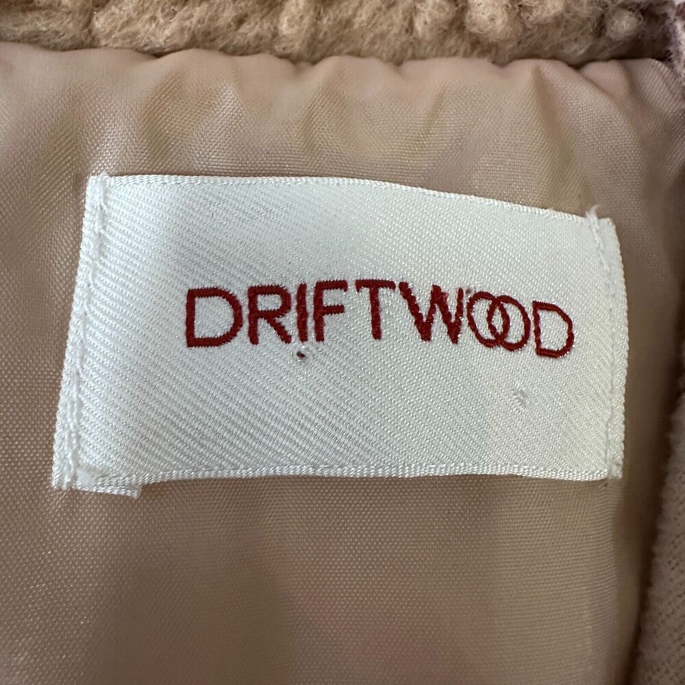 Driftwood  1/4 Snap Fleece Sherpa‎ Jacket Women’s Large Beige Aztec Geometric - Picture 6 of 9